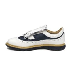 Malbon X Adidas MC87 Spikeless Golf Shoe (Mens Sizing) -Elite Wear Shop 10082603 OFF WHITE JADE 2