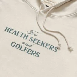 HEALTH SEEKERS HOODED SWEATSHIRT -Elite Wear Shop HealthSeekersHoodieCream2