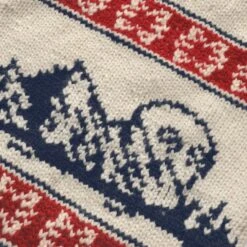 MALBON X KANATA KNITS GOLF AND SKI JACKET -Elite Wear Shop M 7832 WHT 3REV