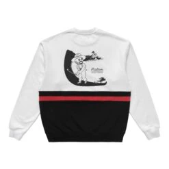 MALBON X PTM CREWNECK SWEATSHIRT -Elite Wear Shop M 7913 PTM WHITE 4