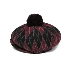 MALBON X PTM FLAT CAP 13 MALBON X PTM FLAT CAP -Elite Wear Shop M 8217 PTM BLACK RED 2