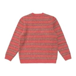 Platte Striped Knit -Elite Wear Shop M 8271 RED 3