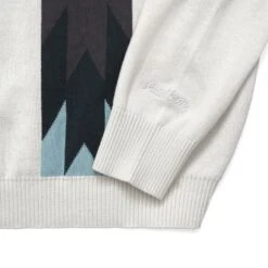 Sundance Intarsia Knit Polo -Elite Wear Shop M 8311 SNOW 3