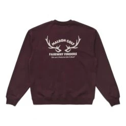 Warren Crewneck -Elite Wear Shop M 8335 MAROON 3