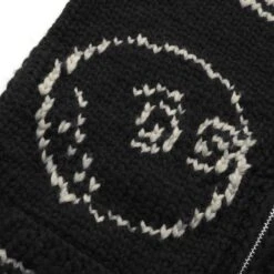 MALBON X KANATA KNITS BUCKETS JACKET -Elite Wear Shop M 8491 BLK 3REV