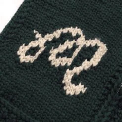 MALBON X KANATA KNITS M SCRIPT JACKET -Elite Wear Shop M 8492 GRN 3REV