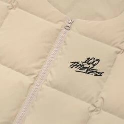 Malbon X 100 Thieves Flintlock Puffer Vest -Elite Wear Shop M 8502 SAN 2