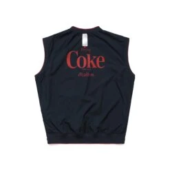 MALBON X COCA-COLA REVERSIBLE NYLON VEST 8 MALBON X COCA-COLA REVERSIBLE NYLON VEST -Elite Wear Shop M 8522 POWDER NAVY 5
