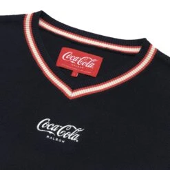 MALBON X COCA-COLA DRD KNIT VEST -Elite Wear Shop M 8524 NAVY 2