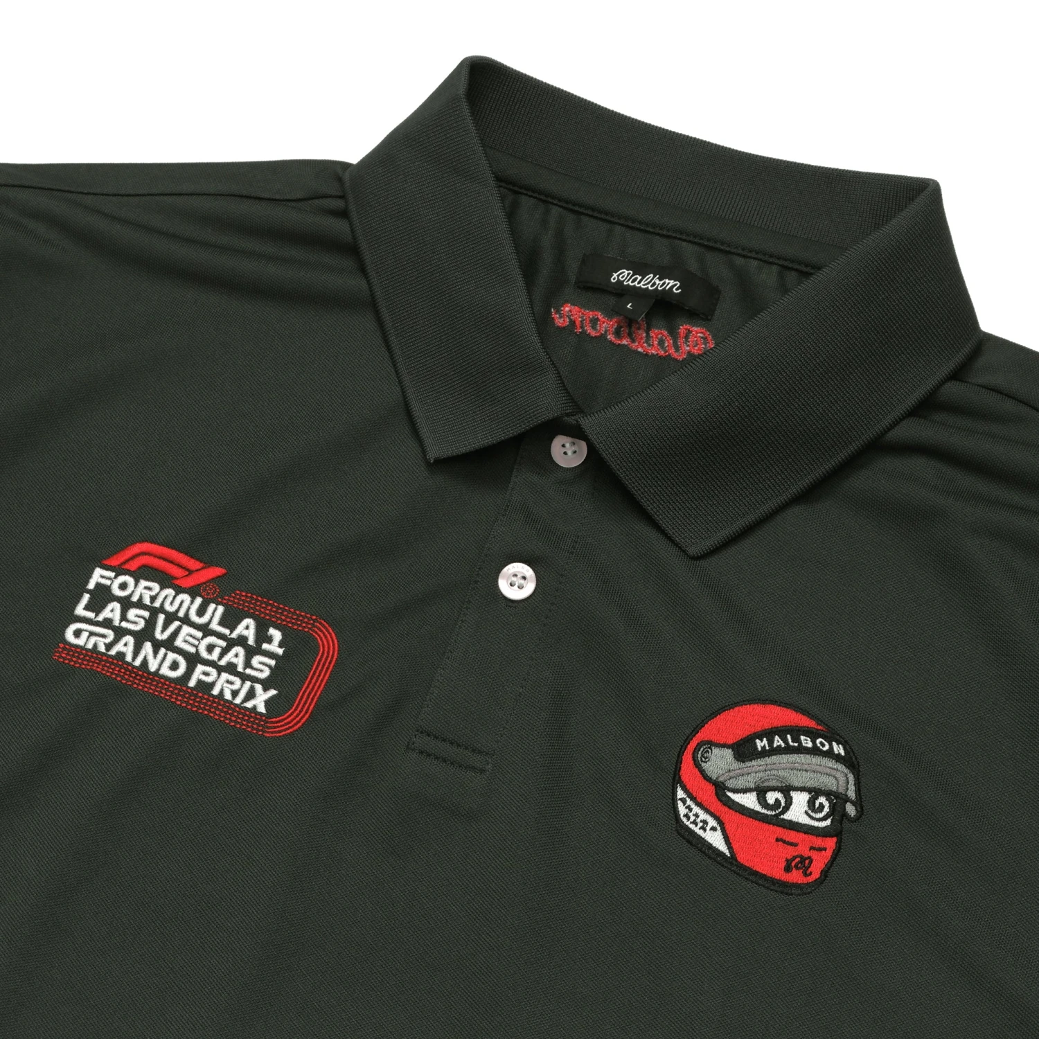 MALBON X F1 PRINCIPAL PERFORMANCE PIQUE POLO 3 MALBON X F1 PRINCIPAL PERFORMANCE PIQUE POLO - Image 3