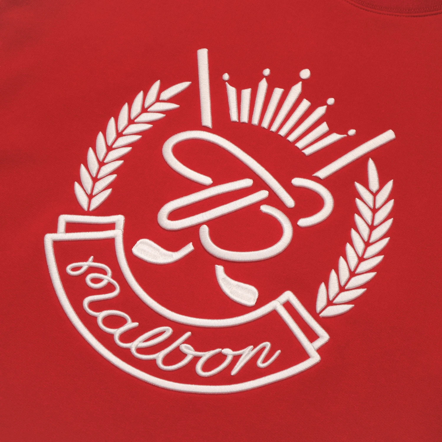 MALBON X BUDWEISER CHAMPIONS FLEECE CREWNECK 2 MALBON X BUDWEISER CHAMPIONS FLEECE CREWNECK - Image 2