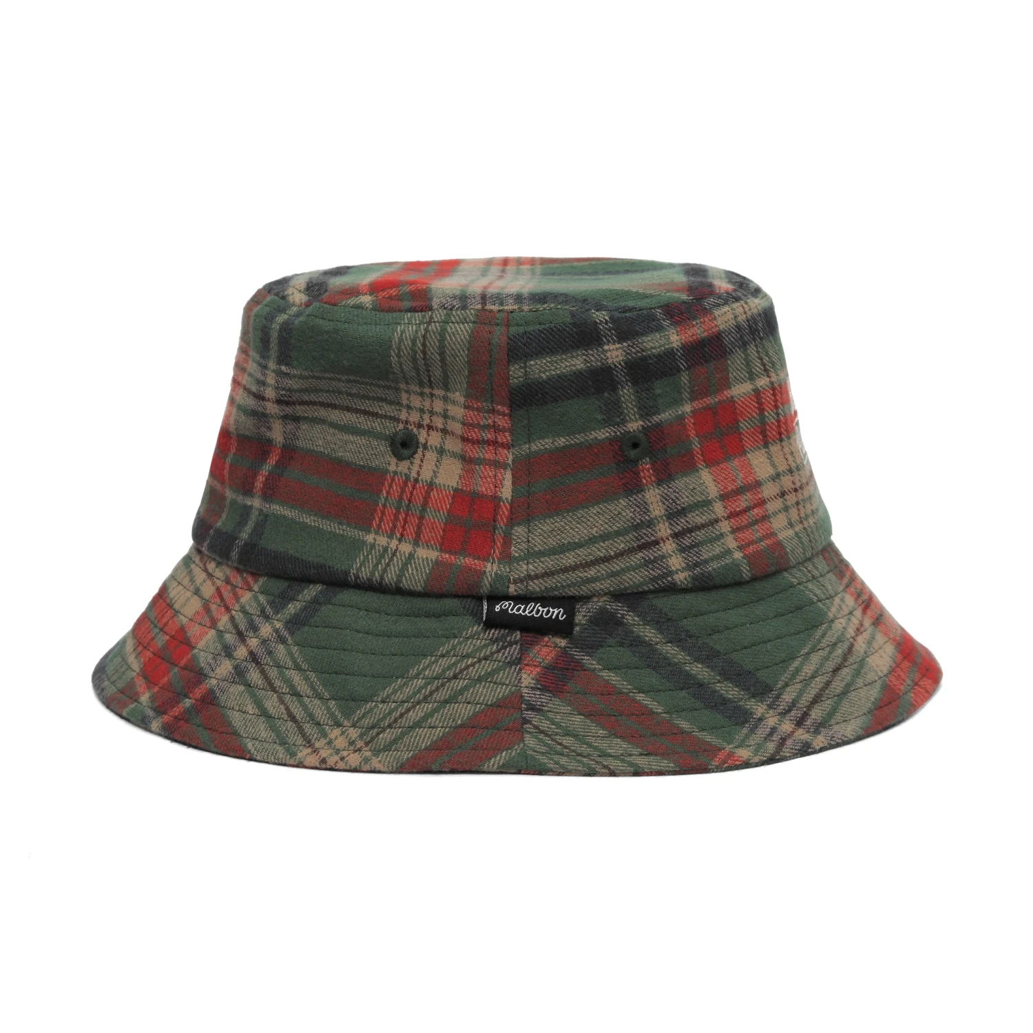 MALBON X BUDWEISER PLAID BUCKET HAT 4 MALBON X BUDWEISER PLAID BUCKET HAT - Image 4