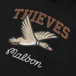 Malbon X 100 Thieves Mallard Hoodie -Elite Wear Shop M 8614 BLK 2
