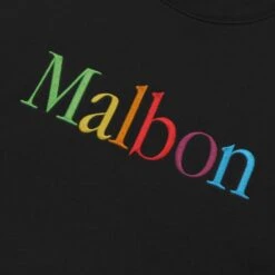 Malbon X Beams Rainbow Crewneck -Elite Wear Shop M 8629 BLACK 2
