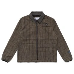 MALBON X 686 CADDIE PERFORMANCE JACKET -Elite Wear Shop M3FAJKT173 DUNE 2