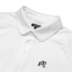 La Mar Blackbird Polo -Elite Wear Shop M7991White2