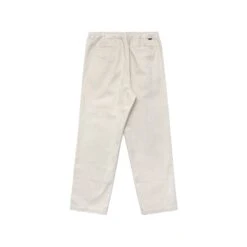 Washed Cotton Twill Cropped Chino Pant -Elite Wear Shop M8000Ivory3