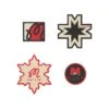 MALBON X NOSO GOLF AND SKI PATCHES (BLACK/RED PACK)