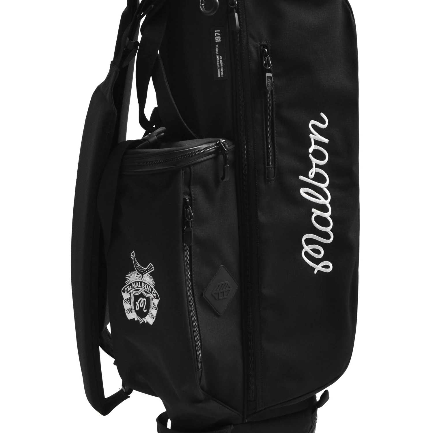 Malbon X Jones Cardinal Crest Trouper R Golf Bag 5 Malbon X Jones Cardinal Crest Trouper R Golf Bag - Image 5