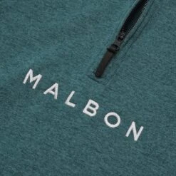 Malbon X Nike Dri-Fit Half Zip Player Top -Elite Wear Shop MalbonxNikeDriFitHalfZipPlayerTopTeal2