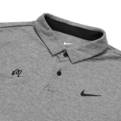 MALBON X NIKE DRI-FIT HEATHER TOUR POLO 5 MALBON X NIKE DRI-FIT HEATHER TOUR POLO -Elite Wear Shop MalbonxNikeDriFitHeatherTourPoloCharcoal2