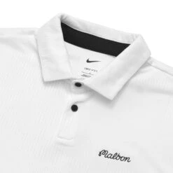 MALBON X NIKE DRI-FIT JACQUARD TOUR POLO -Elite Wear Shop MalbonxNikeDriFitJacquardTourPoloWhite2