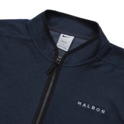 Malbon X Nike Dri-FIT Victory Half Zip -Elite Wear Shop MalbonxNikeDriFitVictoryBucketsHalfZipNavy2