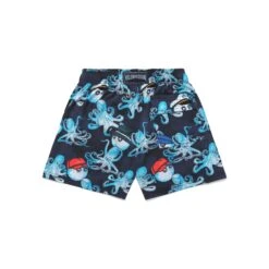 Malbon X Vilebrequin Jirise Youth Swim Trunk 5 Malbon X Vilebrequin Jirise Youth Swim Trunk -Elite Wear Shop MalbonxVilebrequinJiriseYouthSwimTrunkBlue2