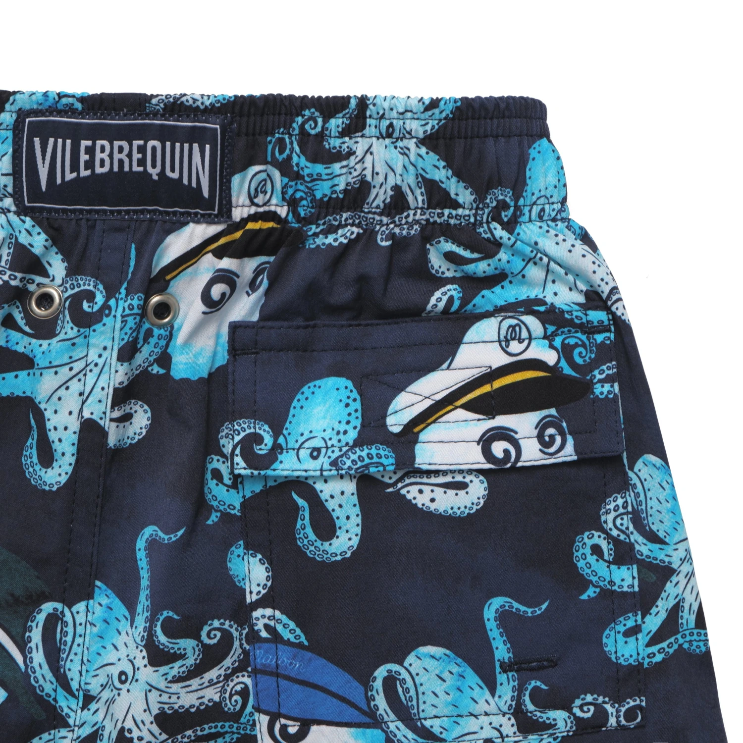 Malbon X Vilebrequin Jirise Youth Swim Trunk 2 Malbon X Vilebrequin Jirise Youth Swim Trunk - Image 2