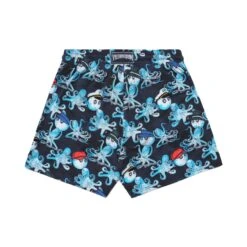 Malbon X Vilebrequin Moorise Swim Trunk -Elite Wear Shop MalbonxVilebrequinMoonriseSwimTrunkBlue4