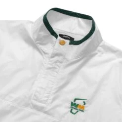 MALBON X WASTE MANAGEMENT Nylon Popover Jacket -Elite Wear Shop MalbonxWMNylonPopoverJacketWhite2