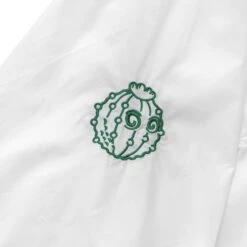 MALBON X WASTE MANAGEMENT Nylon Popover Jacket -Elite Wear Shop MalbonxWMNylonPopoverJacketWhite3