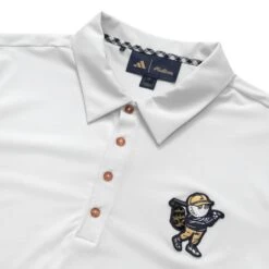 Malbon X Adidas Polo Shirt 14 Malbon X Adidas Polo Shirt -Elite Wear Shop TM1085S24M WHITE 2