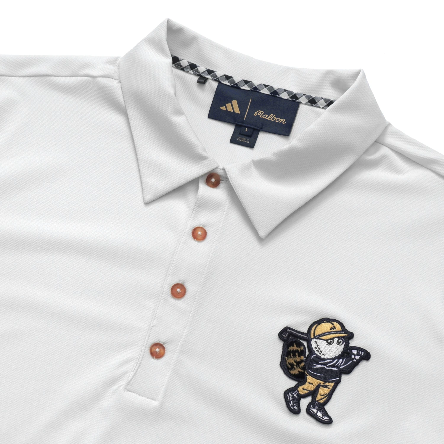 Malbon X Adidas Polo Shirt 7 Malbon X Adidas Polo Shirt - Image 7