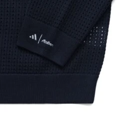Malbon X Adidas Crewneck Sweatshirt -Elite Wear Shop TM4556S24M NAVY 3