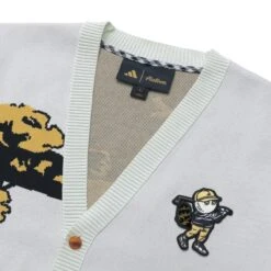 Malbon X Adidas Cardigan -Elite Wear Shop TM4557S24M JADE OAT 2