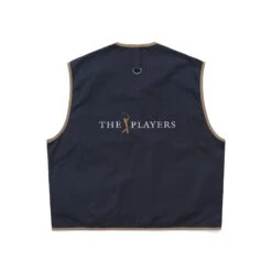 MALBON X THE PLAYERS FISHING VEST -Elite Wear Shop ThePlayersCottonTwillFishingVestNavy4