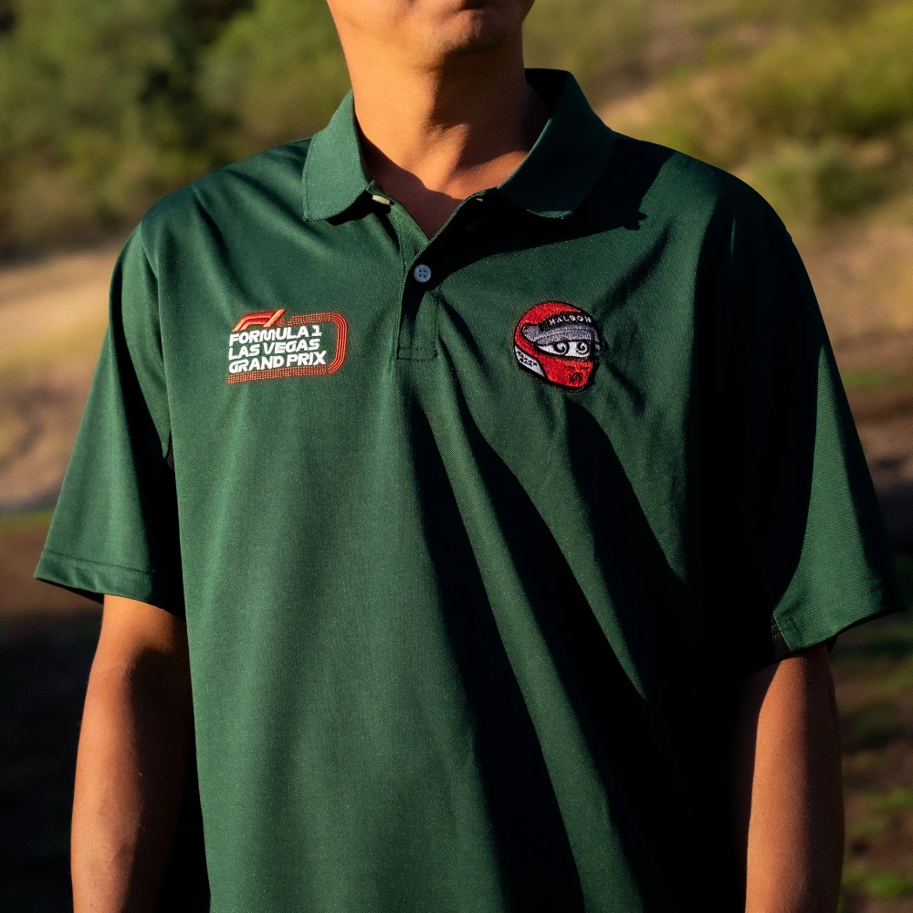 MALBON X F1 PRINCIPAL PERFORMANCE PIQUE POLO 2 MALBON X F1 PRINCIPAL PERFORMANCE PIQUE POLO - Image 2