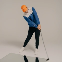 Hybrid 1/2 Zip -Elite Wear Shop bluezip22